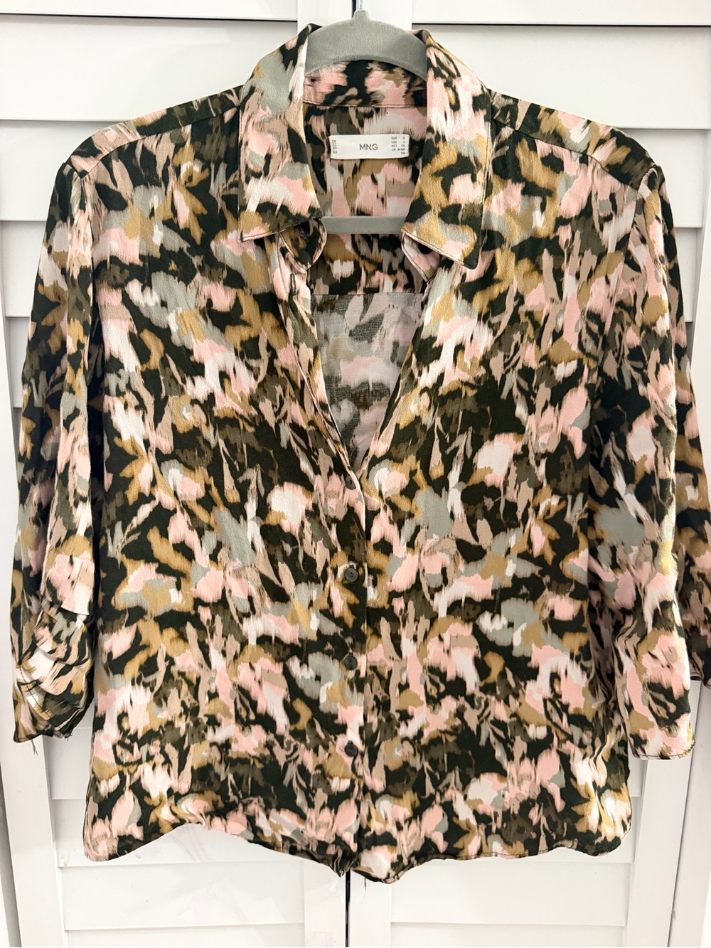 Mango Button-Down Shirt - Picture 1 of 3